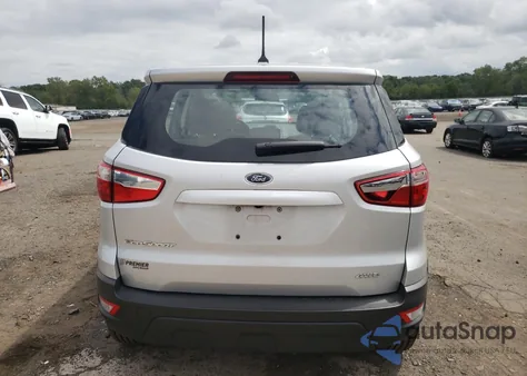 2018 Ford Ecosport S from USA, damaged, VIN MAJ6P1SL7JC205176
